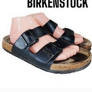Birkenstocks leather sandals